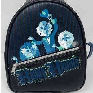 Loungefly Black and Blue Ghostly Backpack